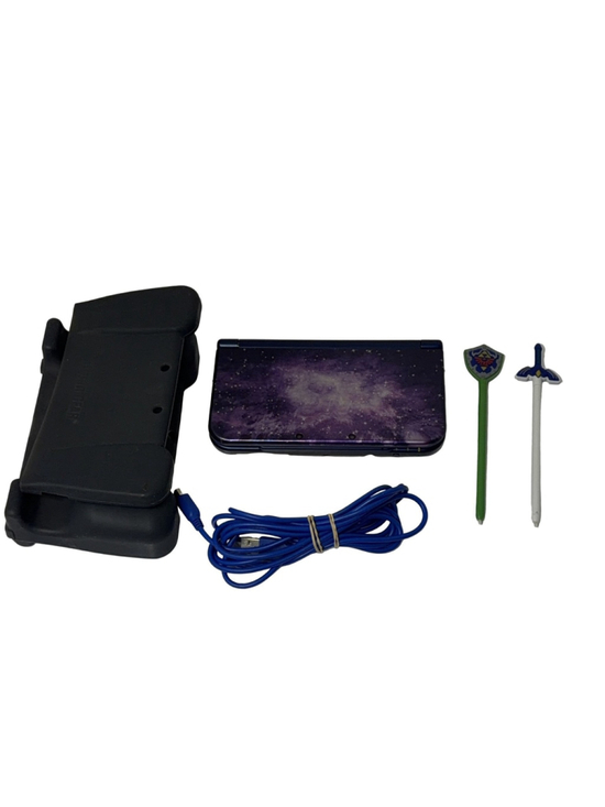Nintendo Other - Nintendo New 3DS XL Galaxy Style Handheld Console Custom Firmware 64 gb